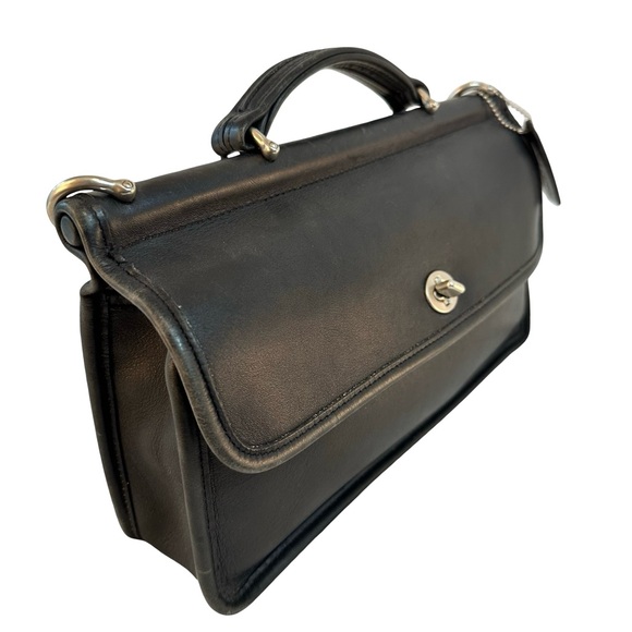 Vintage Coach City Willis, Black and Nickel - Picture 3 of 16